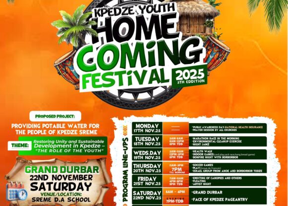 KPEDZE YOUTH HOME-COMING FESTIVAL 2025: A WEEK OF UNITY, CULTURE & COMMUNITY DEVELOPMENT!